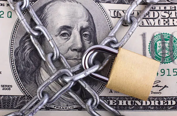Locked-up money