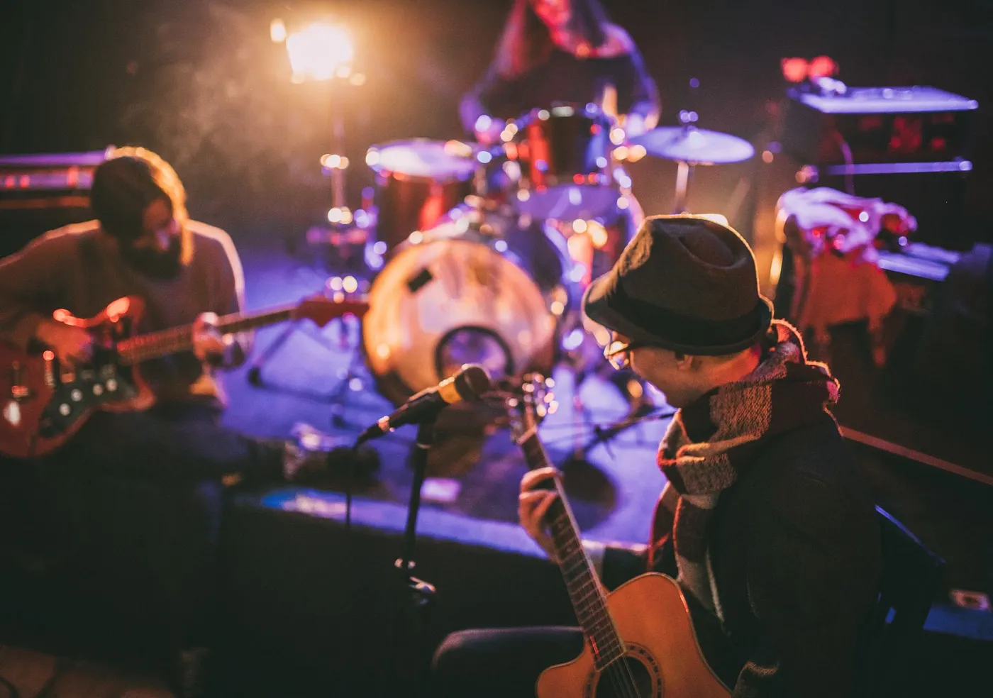A jam session