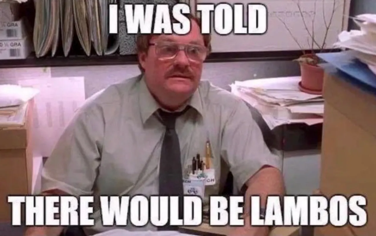 I was told there would be lambos