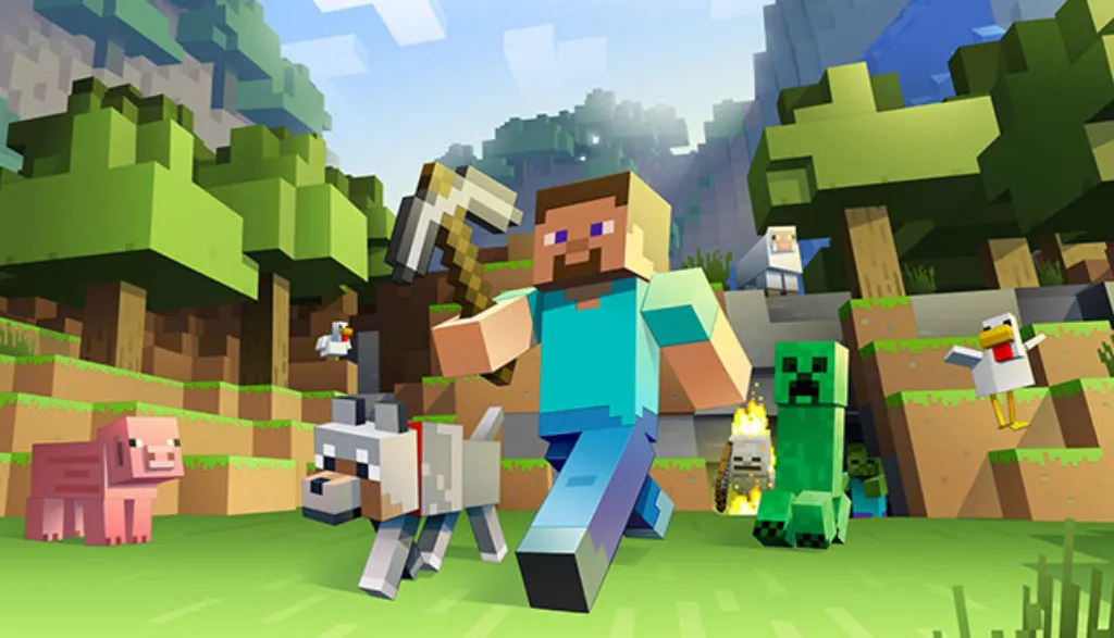 An image of Minecraft
