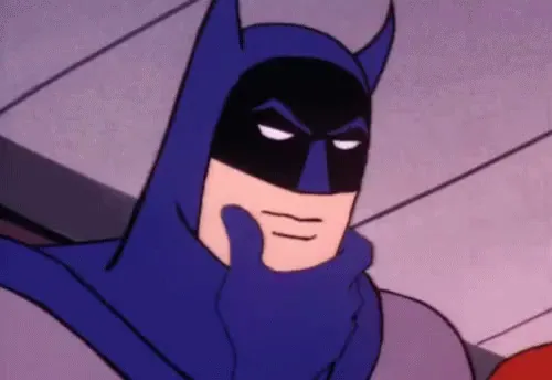 Batman thinking