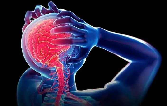 Hurting brain image