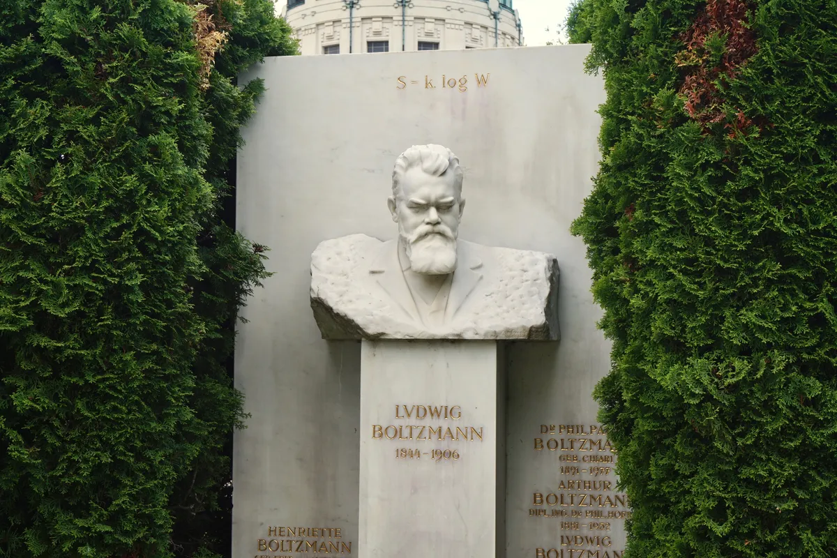 Boltzmann's tombstone