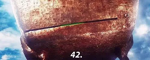 The computer from Hitchhiker's Guide to the Galaxy, with the legend '42'